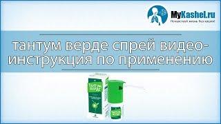 Препарат Тантум Верде от кашля: инструкция по применению