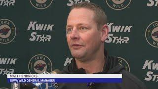 Iowa Wild hold media day ahead of 2024-2025