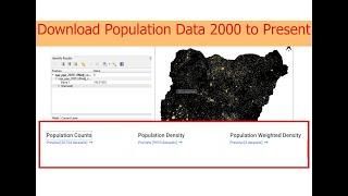 How to Download Population/Census Data of any Country from Worldpop.org at 100m Resolution