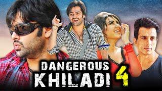 Dangerous Khiladi 4 (HD) Superhit South Action Comedy Dubbed Movie | Ram Pothineni, Hansika Motwani