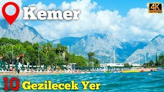 Top 10 Places to Visit in KEMER, ANTALYA - 4K (2024) | Kemer Antalya Travel Guide