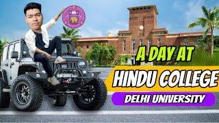 A day at Hindu College  #delhiuniversity #hinducollege