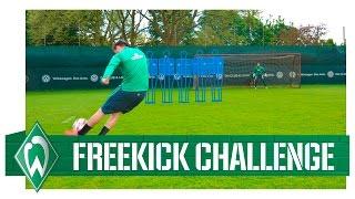 Freistoß-Challenge Teil 2: Zlatko Junuzovic vs Izet Hajrovic I Werder Bremen