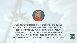 Marina Del Rey Lemon Law Help