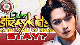 STRAY KIDS QUIZ !! Challenge For REAL STAYS | Kpop Quiz 2024 