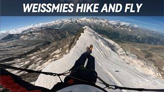 Weissmies (4.023 m) Hike and Fly