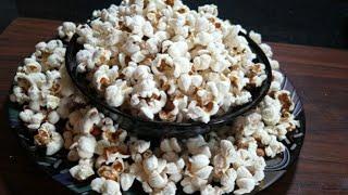 @HOME MADE PERFECT POPCORN RECIPE/IN Urdu/Hindi by Ayesha Recipes