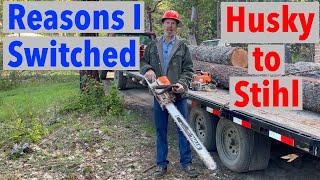 Husqvarna vs Stihl Chainsaws Why I Switched to Stihl