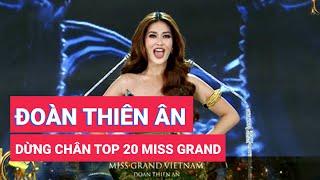 Đoàn Thiên Ân dừng chân ở top 20 Miss Grand International 2022