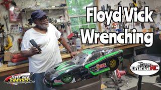 Floyd Vick and Baltimore RC 1/5 Scale Drag Racing Wrenching and Talking