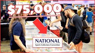 I Brought $75,000 To The National Card Show