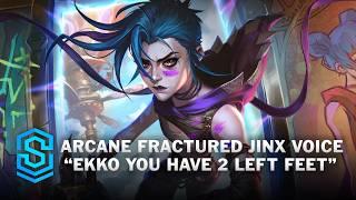 Arcane Fractured Jinx Full Voice - Special Interactions - English