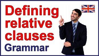 Relative pronouns | Defining relative clauses