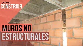 Cómo CONSTRUIR MUROS DIVISORIOS | Elementos no estructurales