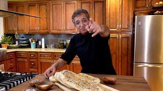 Barbari Bread Recipe I How to I Bread recipe I طرز تهيه نان بربري در منزل I chef kooroush food live