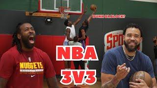 JAREN JACKSON JR. GOES HEAD TO HEAD WITH DEANDRE JORDAN AT INTENSE NBA 3V3