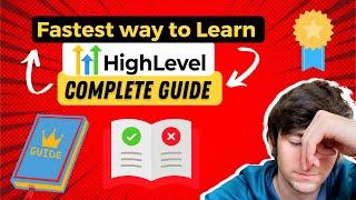 The Fastest way to Learn GoHighLevel! Complete Guide to SaaS and SMMA Financial Freedom!