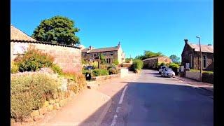 BARLEY PENDLETON Village Walk | Pendle Witch Country England | 4k