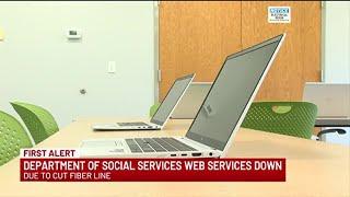 DSS web services down following fiber failure