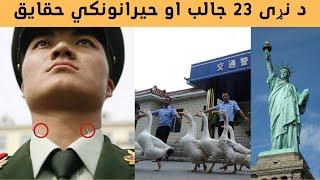 23 Amazing Facts of the World in Pashto | Informative Pashtoon | د نړی 23 جالب او حیرانونکي حقایق