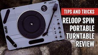 Review: Reloop SPIN Portable Turntable | Tips and Tricks