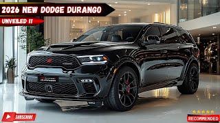 Neu 2026 Dodge Durango: Enthüllung der Zukunft von SUVs - Innovation, Leistung und Luxus