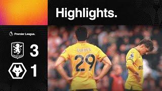 Beaten at Villa Park | Aston Villa 3-1 Wolves | Highlights