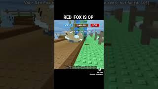 GROW A GARDEN RED FOX IS OP  #roblox #growagarden #edit