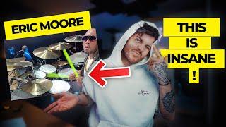 THIS is INSANE!  Drummer Reacts to Eric Moore’s UNREAL Groove!