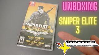 Kintips Unboxing Sniper Elite 3 Ultimate Edition Rebellion Developments 505 Games Nintendo Switch
