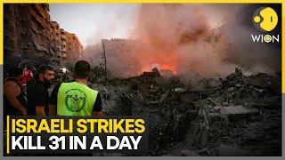 Israel-Gaza War: Israel Strikes South Beirut, Hezbollah Responds With Rockets | World News | WION