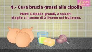 5 cure brucia grassi per dimagrire un paio di chili velocemente