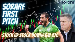 Sorare First Pitch: MLS Sorare - Stock Up Stock Down - GW 270