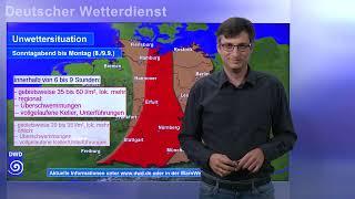 08.09.2024 Unwetterinformation - Deutscher Wetterdienst (DWD)