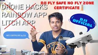 DJI FLY SAFE official Unlock GEO ZONE certificate - DJI MINI1 , DJI MINI2 , DJI MINI SE, DJI mini3