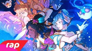 Rap das Guardiãs Estelares (League of Legends: Wild Rift) - GAROTAS MÁGICAS | NERD HITS