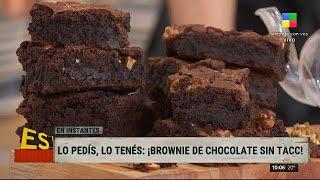 ¡La receta de brownie de chocolate sin TACC! ‍