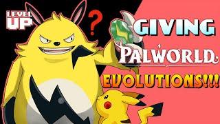 I Gave Evolutions To Pals in Palworld!!