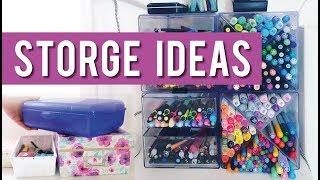 Art Supplies Organization: 5 Ideas