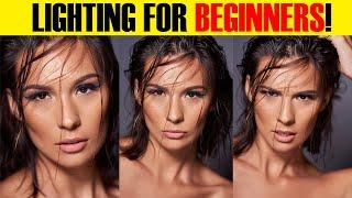 Constant Light Portrait Photography For Beginners! | Lighting Tutorial