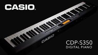 Casio CDP-S350 Digital Piano Demonstration