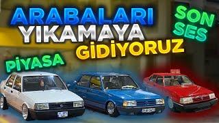 ARABALARI YIKAMAYA GİDİYORUZ SON SES PİYASA 3 ŞAHİN EFSANE VLOG #berkcakmak #izmir #tofaş #izmirişi