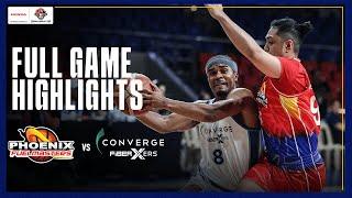 PHOENIX vs. CONVERGE | FULL GAME HIGHLIGHTS | PBA SEASON 49 COMMISSIONER’S CUP | DECEMBER 18, 2024