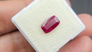 Natural Ruby - {Origin Mozambique} - Weight 1.93 Carat #ruby #gem #gems #gemstone #rubystones