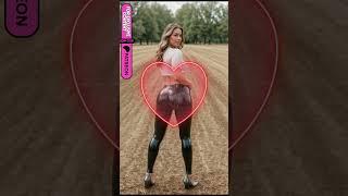 Shiny leggings in the country Vol.3 #countrygirls