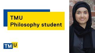 Why TMU? Philosophy student shares their university experience