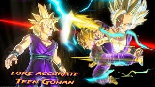 THE NEW VIOLET FLASH ULTIMATE MAKES TEEN GOHAN LORE ACCURATE...|DRAGON BALL XENOVERSE 2