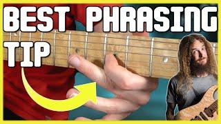 Guitar PHRASING Lesson This Simple Trick Will Improve Your Technique!