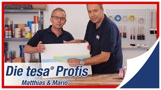 tesa Profis - Tipps & Tricks für Handwerker - Richtig abkleben für perfekte Farbkanten