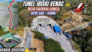 Tunel Iriški Venac izgradnja i probijanje kroz Frušku Goru (Fruškogorski koridor Novi Sad - Ruma)